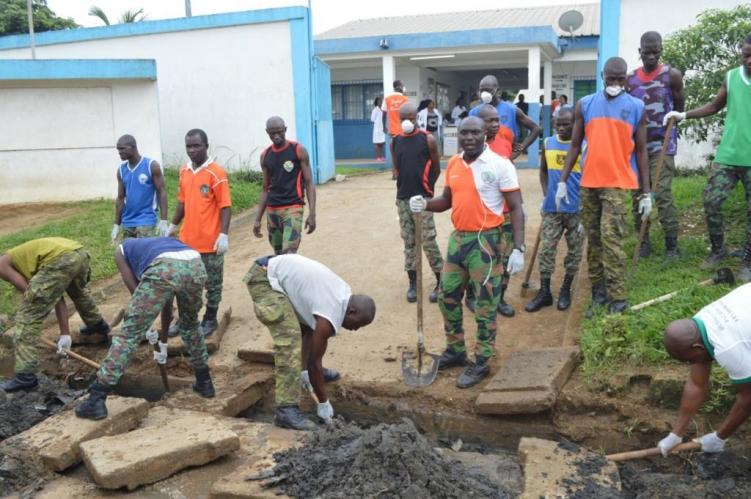 Côte d’Ivoire : 1ère édition de la Fête des Armées/ Les Forces Armées ont organisé une semaine d’actions citoyennes
